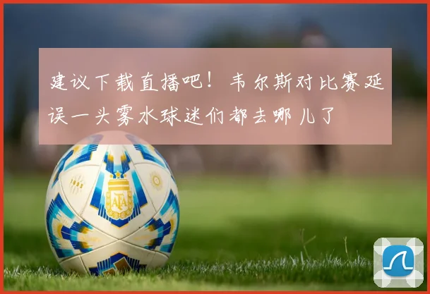 建议下载直播吧！韦尔斯对比赛延误一头雾水球迷们都去哪儿了